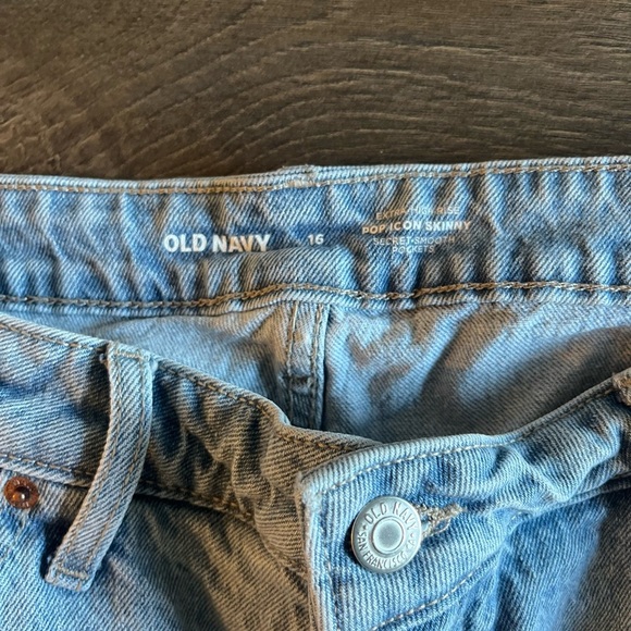 Old Navy Extra High Rise Pop Icon Skinny Jeans Size 16 - Picture 3 of 6